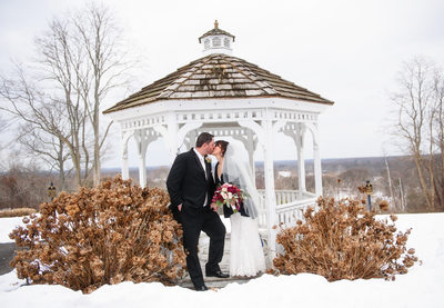 winter wedding at Wind Watch Golf and Country