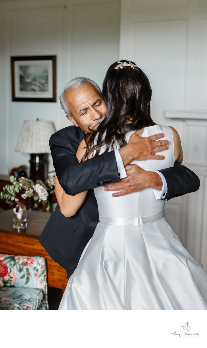 Father-Daughter Hug
