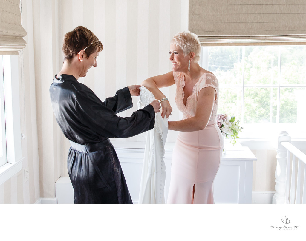 Excitement With Maid of Honor