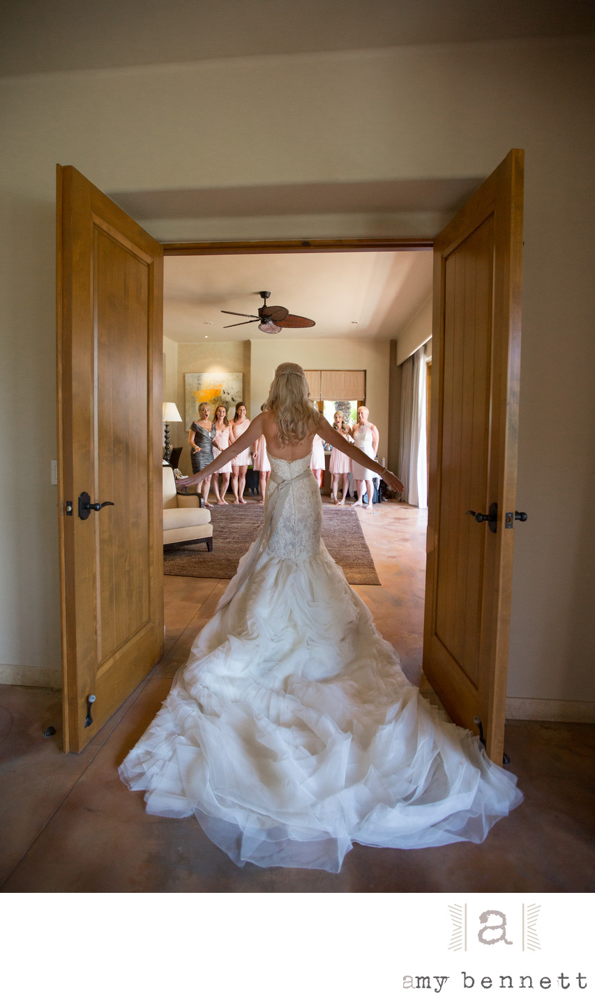 Bridal Party First Look Entrance