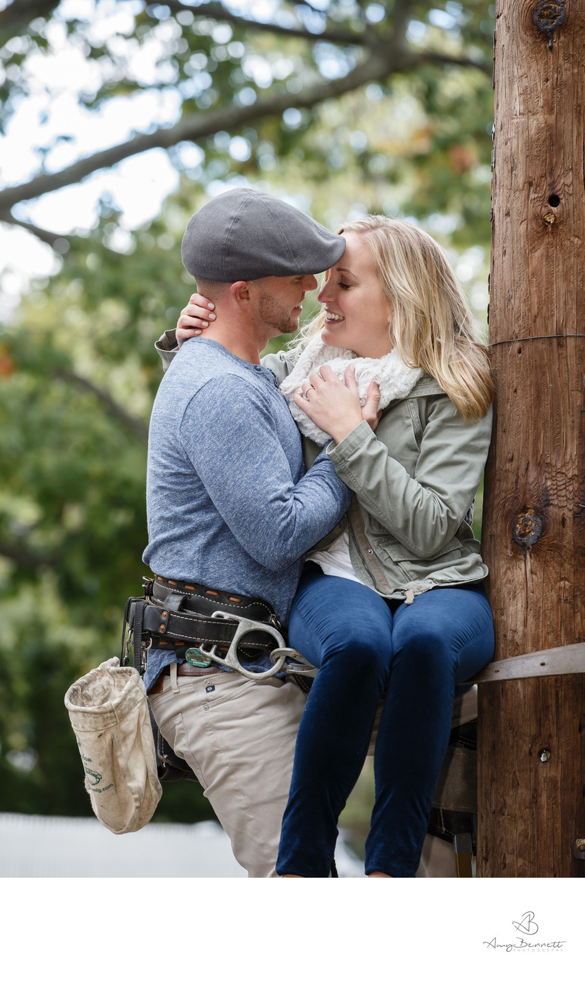 Vermont Maple Syrup Engagement Photography