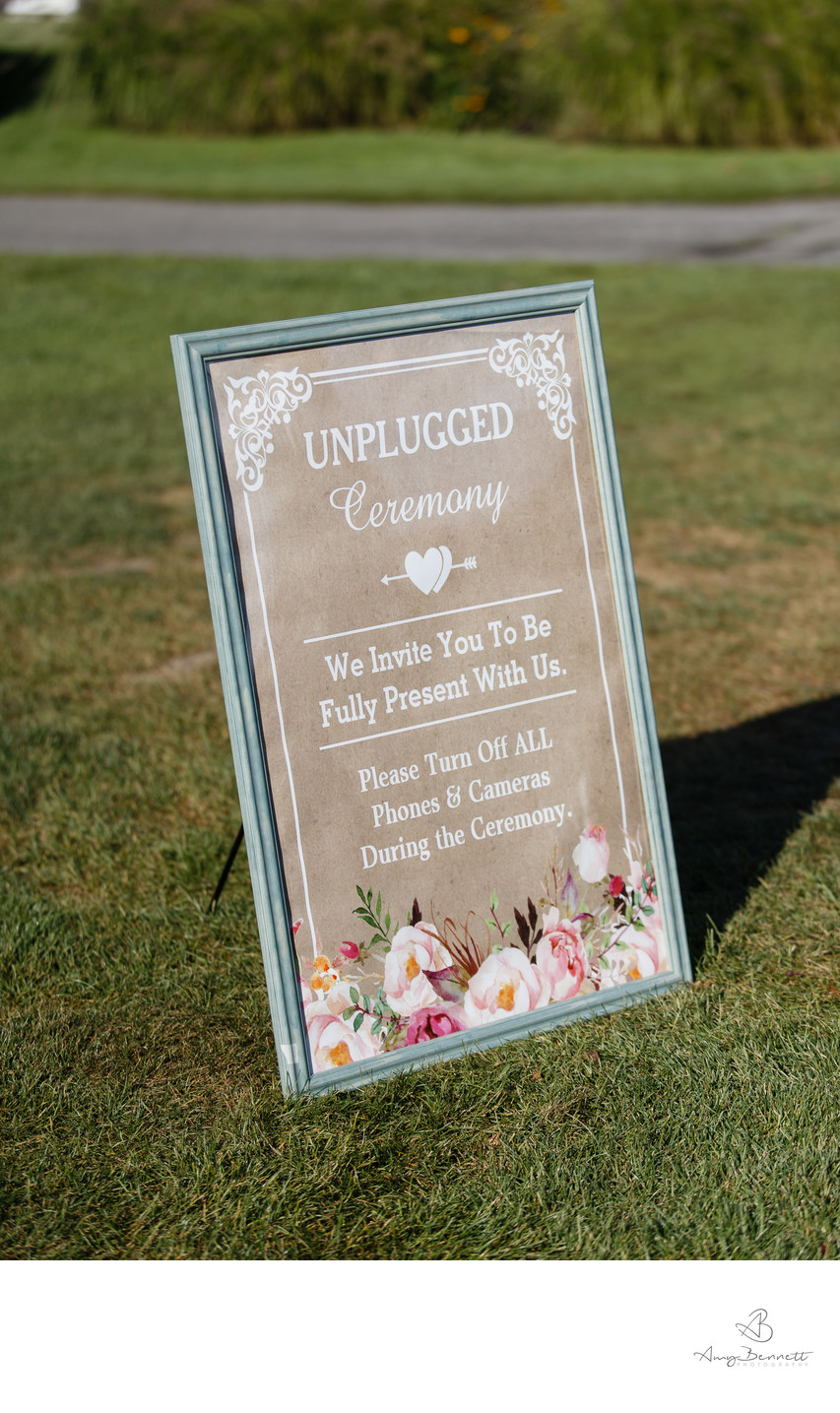 Unplugged Wedding Ceremony in Vermont