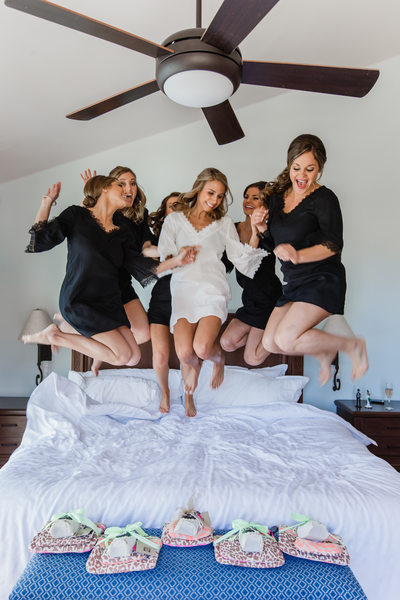 Jump on the Bed Portrait Photography