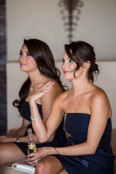 Emotional Bridesmaids Candid