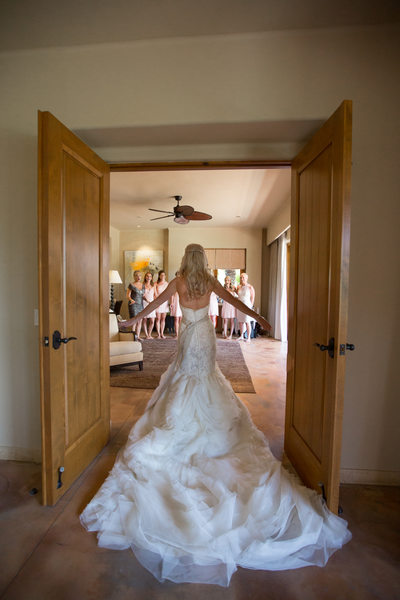 Bridal Party First Look Entrance