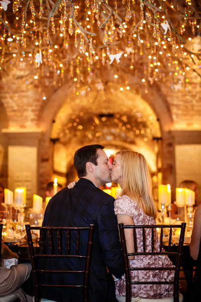 Intimate Reception Moment