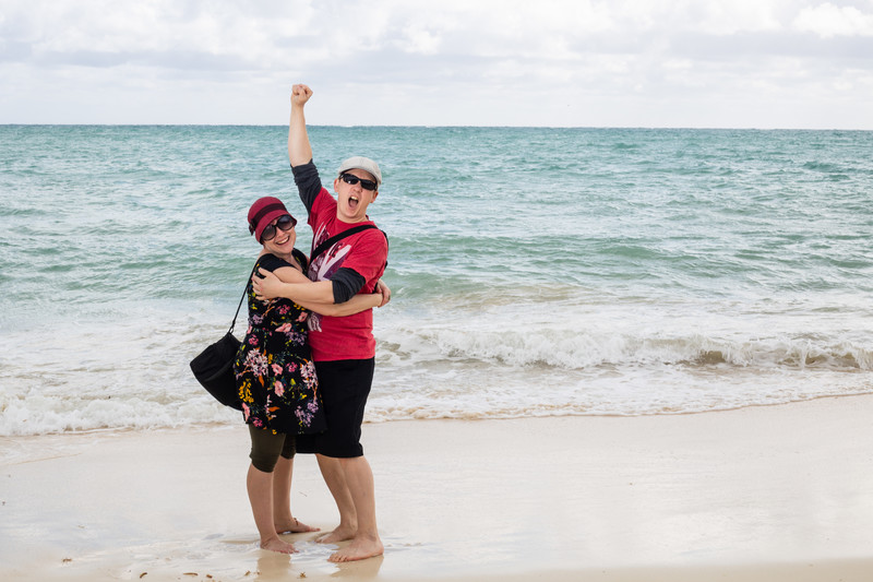 Sharon and Bowie Grand Bahama ISland