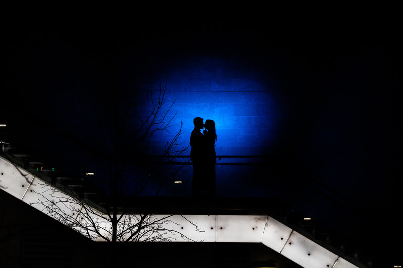 Nashville Engagement Session Gulch Downtown  