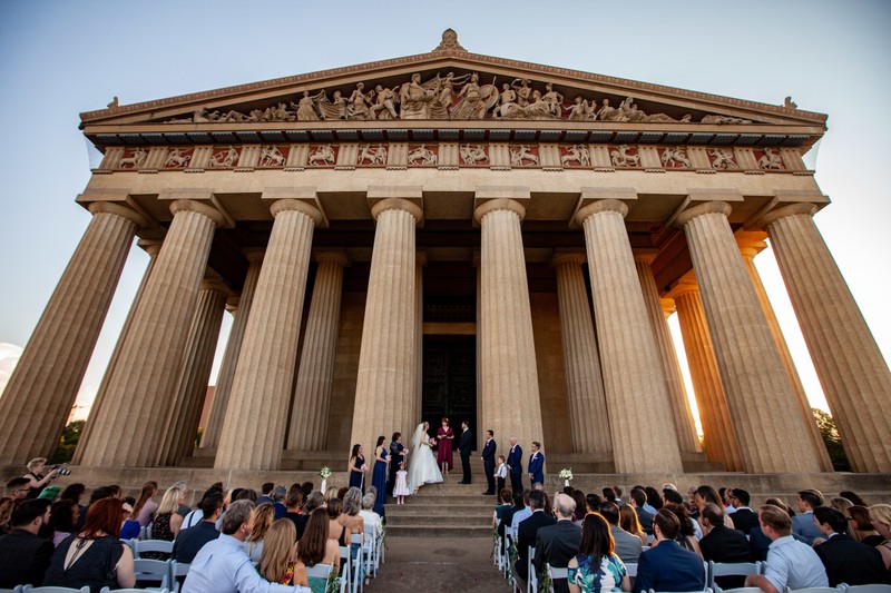 Nashville Parthenon Wedding  Photos