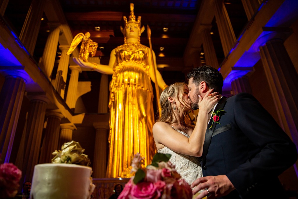 Nashville Parthenon Wedding Reception Photography