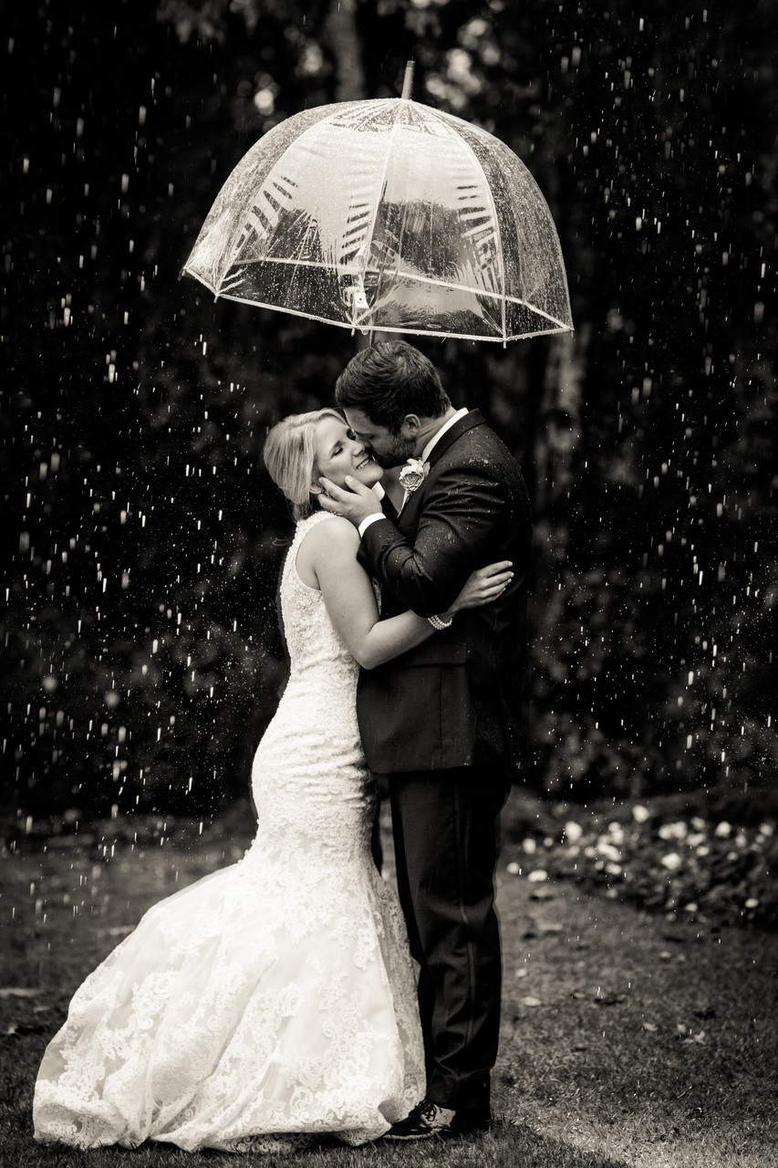 Rainy Day Country Club of the South Wedding Photos