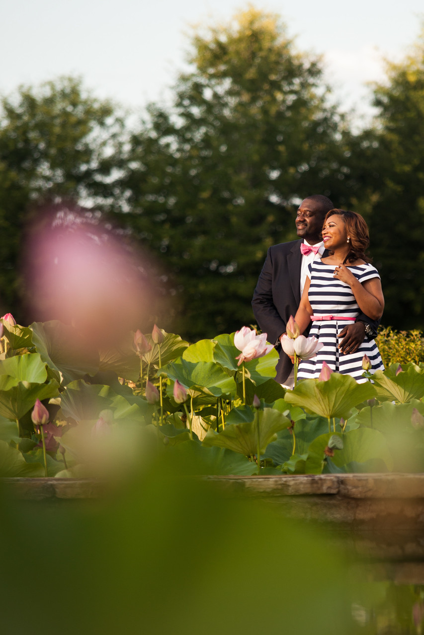 Outdoor Engagement Session Foxhall Resort