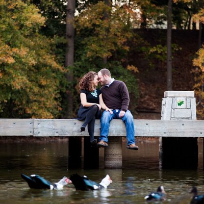 Outdoor Lake Pre-wedding Photography Locations Atlanta