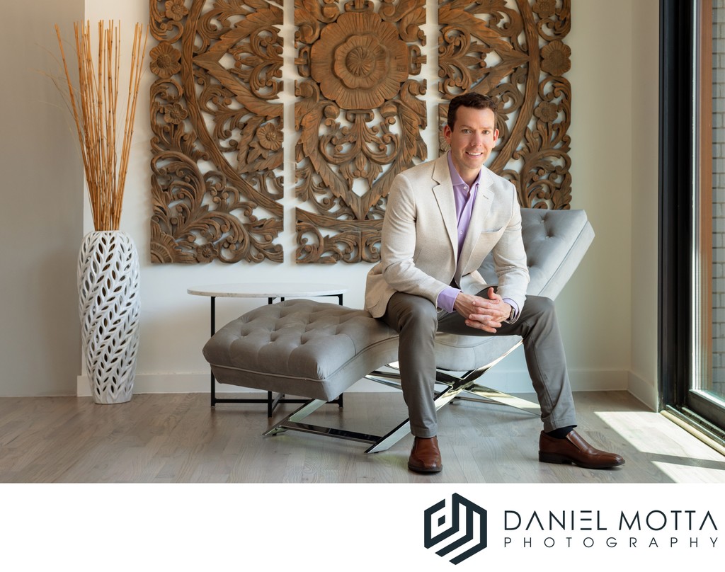 Damon Anglin Commercial Portrait by Daniel Motta