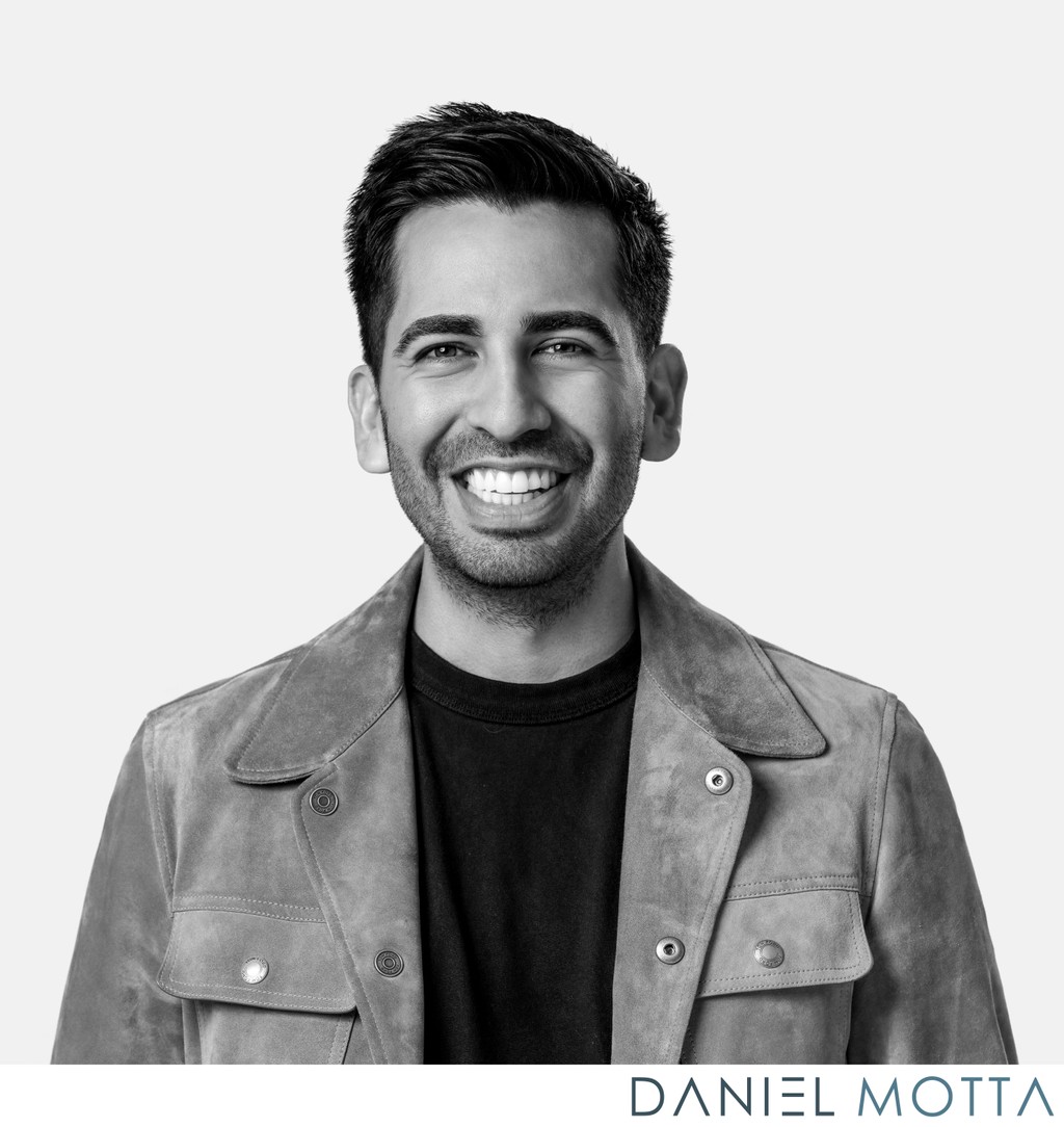 Black & White Artist Headshot in Deep Ellum Dallas