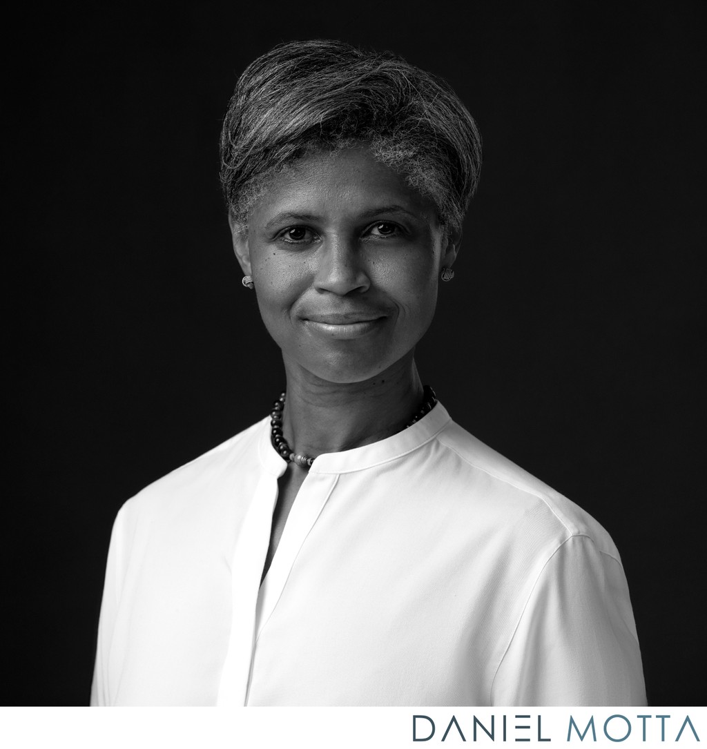 Black and White Editorial Headshot in Fort Worth TX
