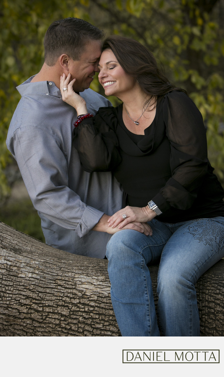 Photo of couple at Prairie Creek Park by Daniel Motta 