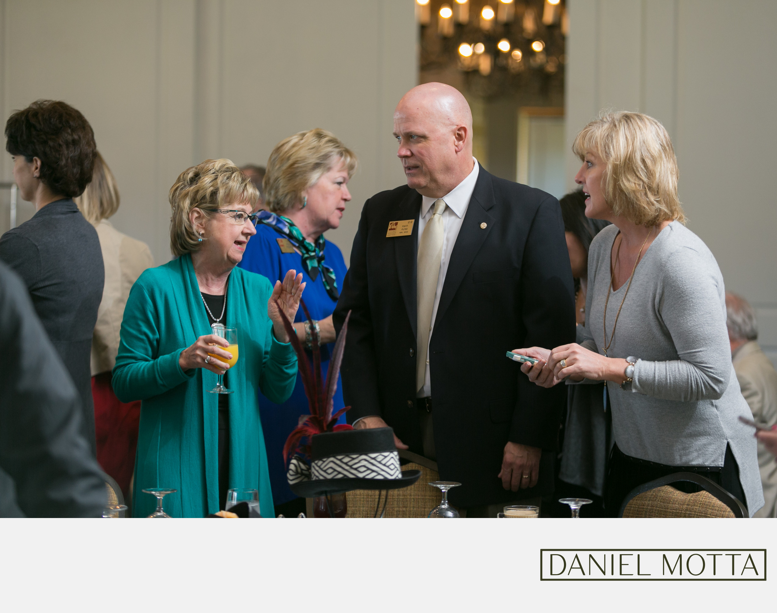 Candid Photo of Real Estate Agents in Frisco Dallas Event