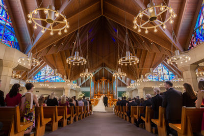 Photo of Wedding Ceremony at St. Rita Church Dallas