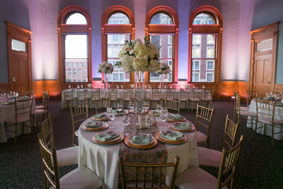 Table Decor Photograph at Old Red Museum Dallas