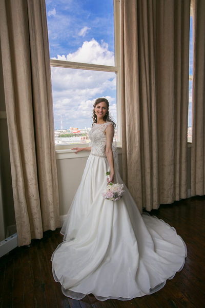 Bridal Portrait at the Room on Main Dallas