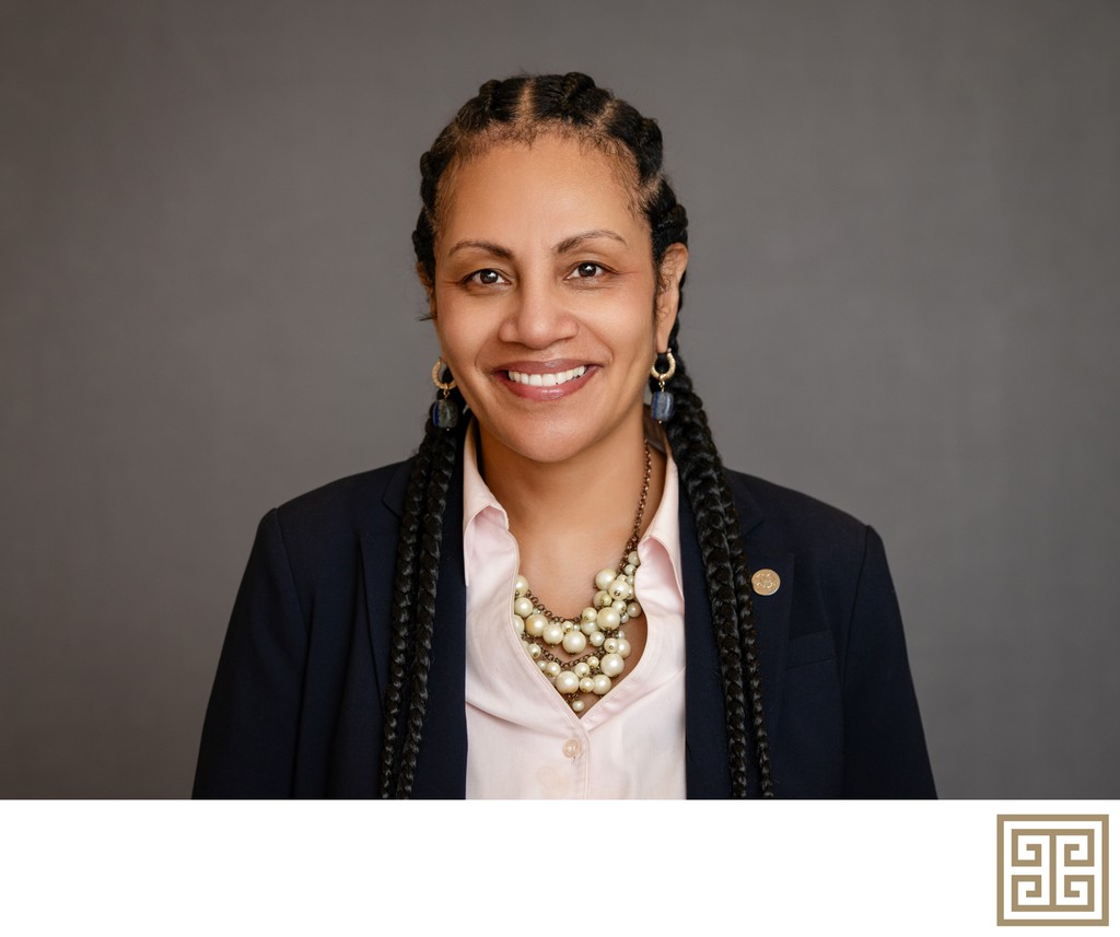 Atlanta Photography Headshot of Woman with Braids