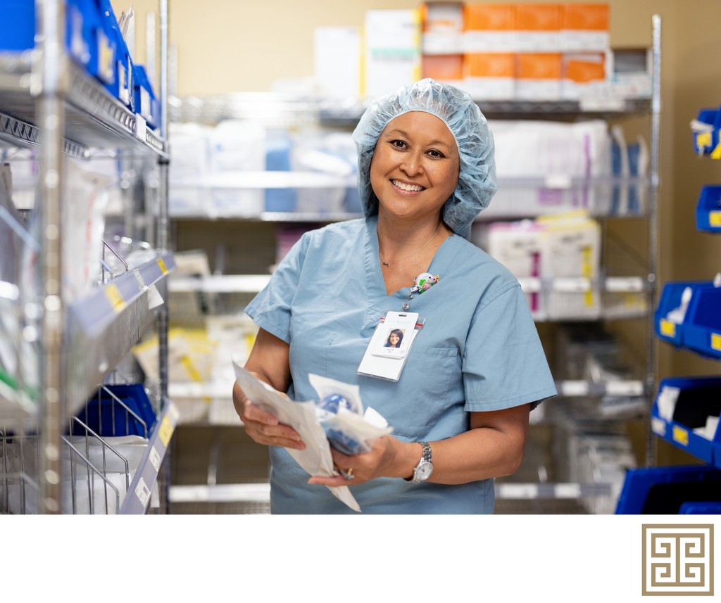 Atlanta Commercial Healthcare Photography of Nurse