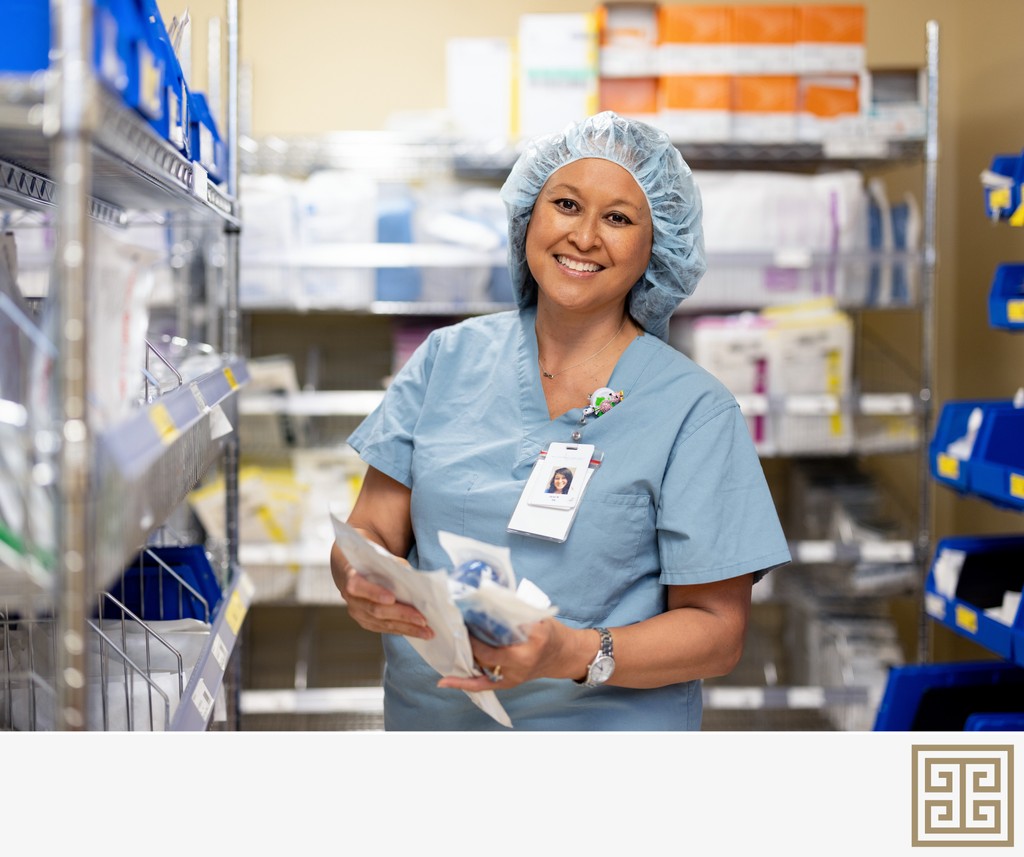 Atlanta Commercial Healthcare Photography of Nurse