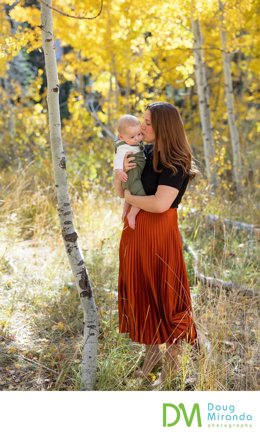 Lake Tahoe Fall Family Portraits