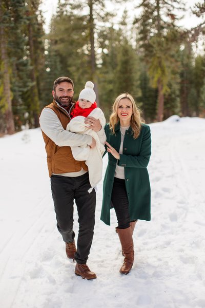 Lake Tahoe Winter Family Photography