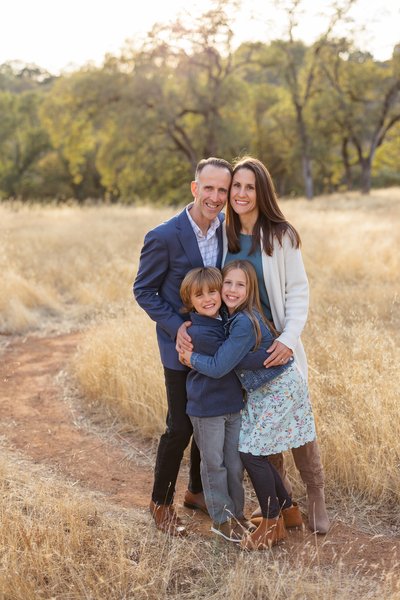 El Dorado Hills Family Portrait