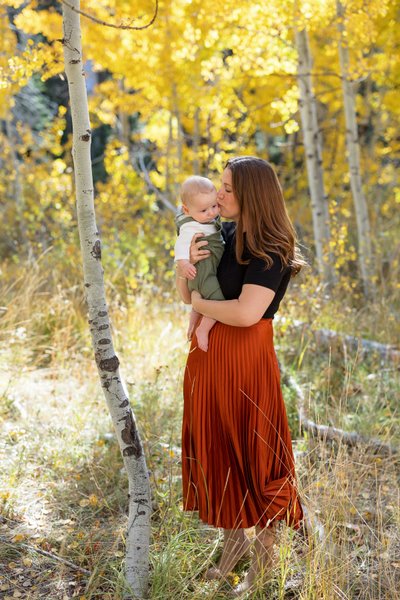 Lake Tahoe Fall Family Portraits