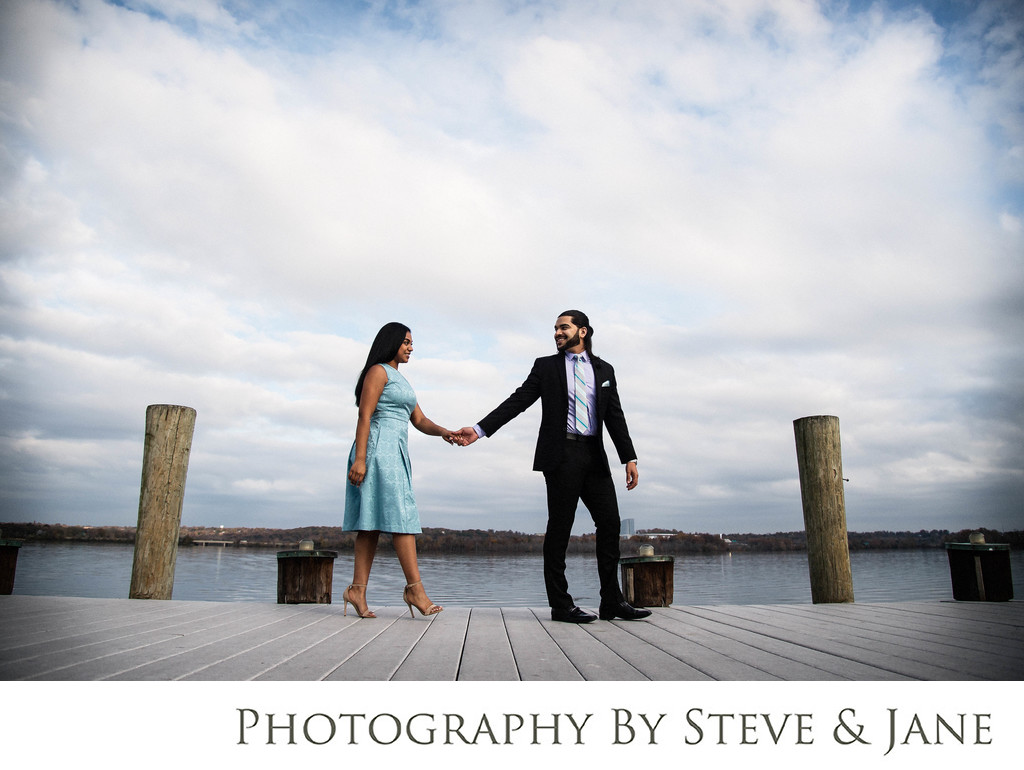 Alexandria Waterfront Engagement Session