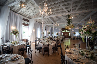 Romantic Wedding Reception at Historic Rosemont Manor