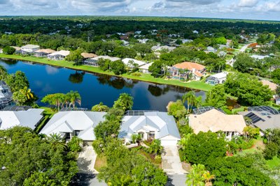 lighthouse point aerial real estate photo