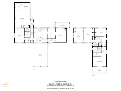 2D FLOOR PLAN IMAGE OF A MULTISTORY HOME SHOWING BOTH 