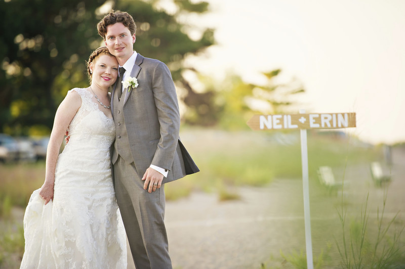 Erin Neil Illinois State Beach Resort Wedding Photographers