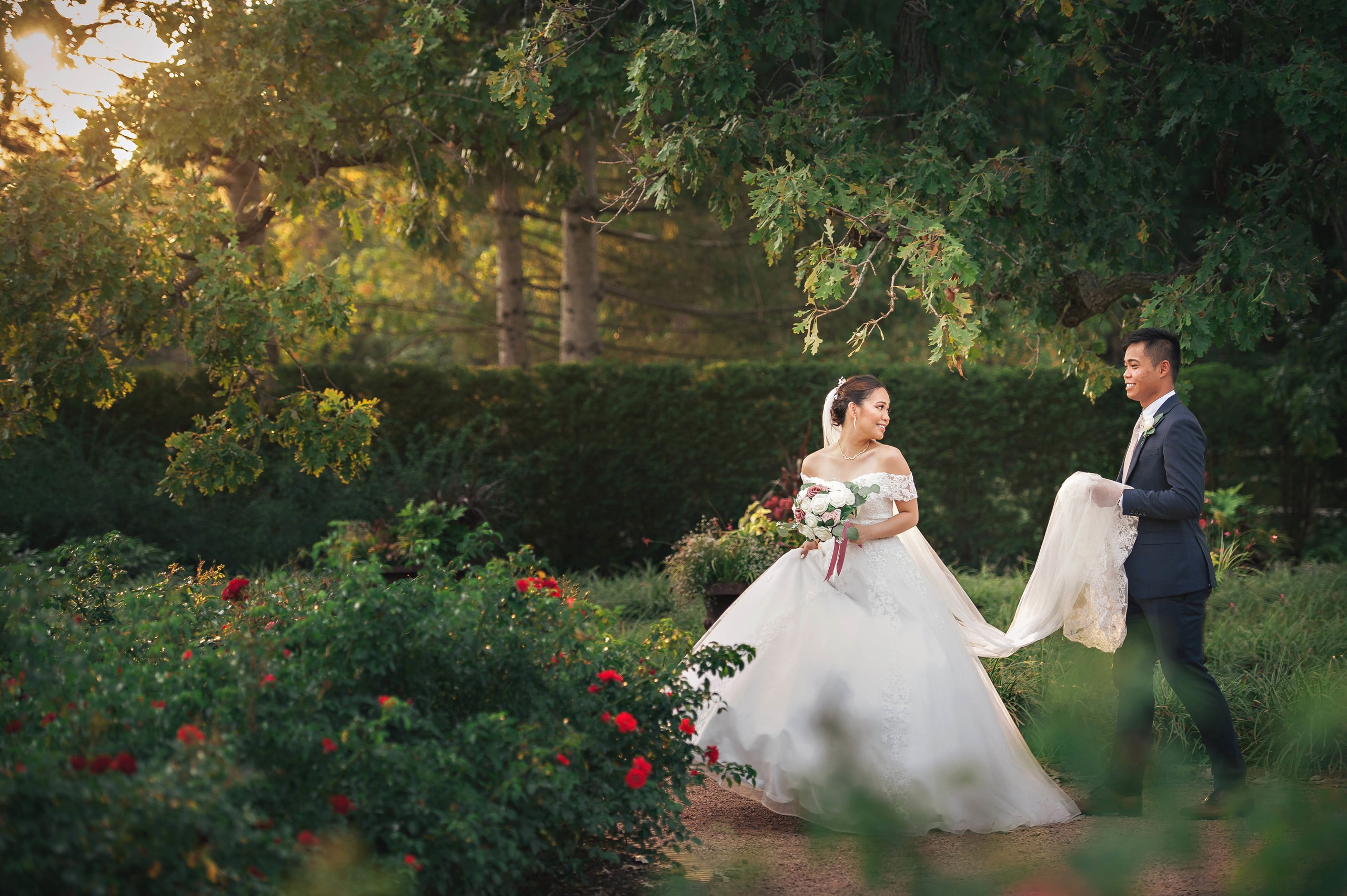 Wedding at Cantigny Park Roland Gozun Photography