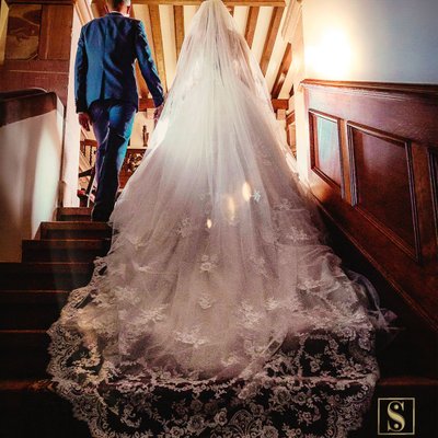 Schloss Vollrads Hochzeitsfotografin Einzug des Paares