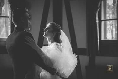 Hofgut Mappen Hochzeitsfotografin Brautpaar Shooting