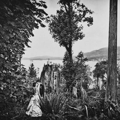 Stanley Park wedding photographer forest scene