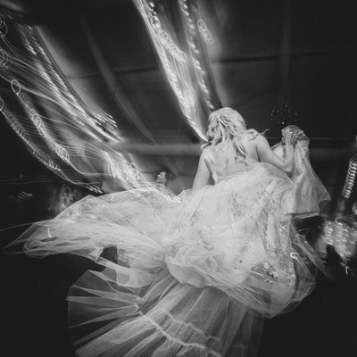 Muskoka wedding reception dancing bride Taboo Resort