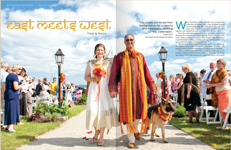 East Meets West - Indian Weddings in Maine