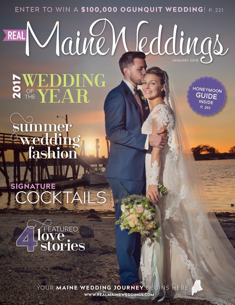 Real Maine Weddings Magazine Cover