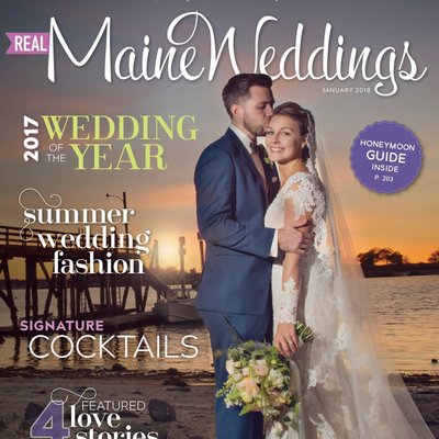Real Maine Weddings Magazine Cover