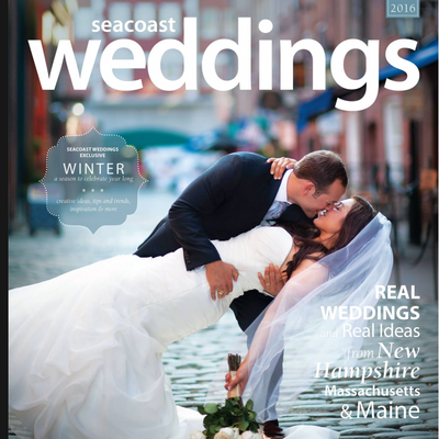 Cover of Seacoast Weddings Magazine