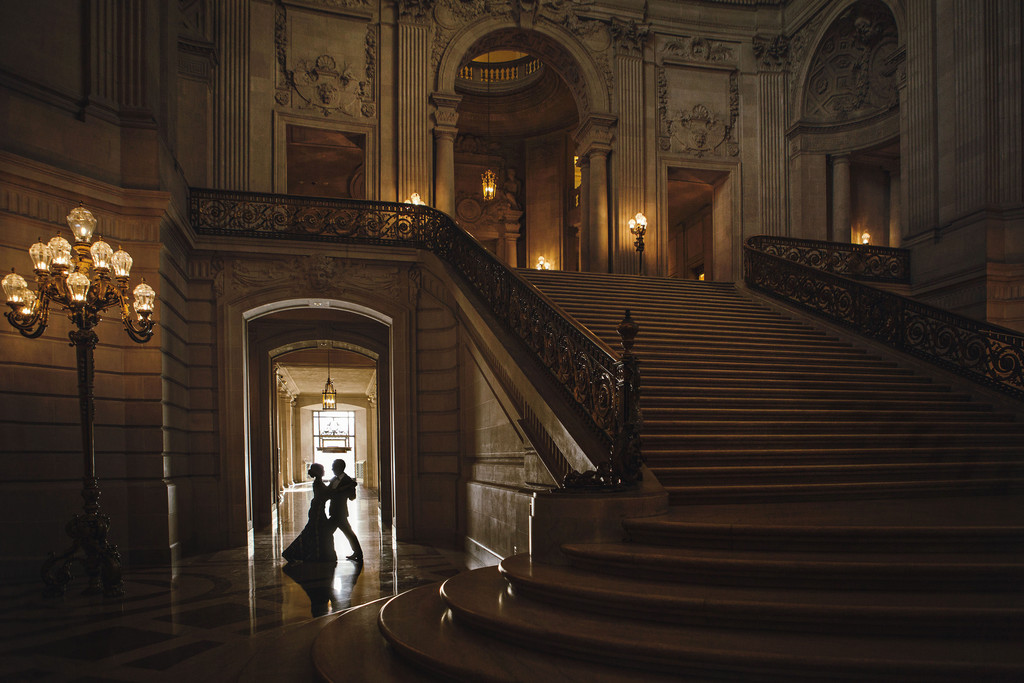 Romantic Dance in San Francisco City Hall