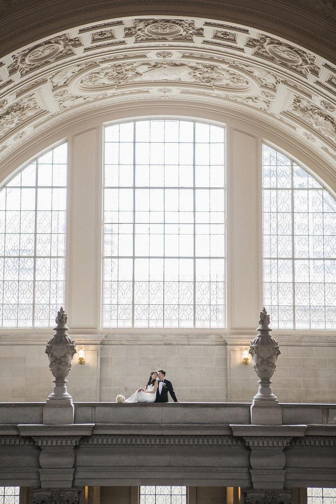 San Francisco City Hall Wedding Reception