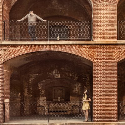 San Francisco Fort Point Engagement Photographer SF