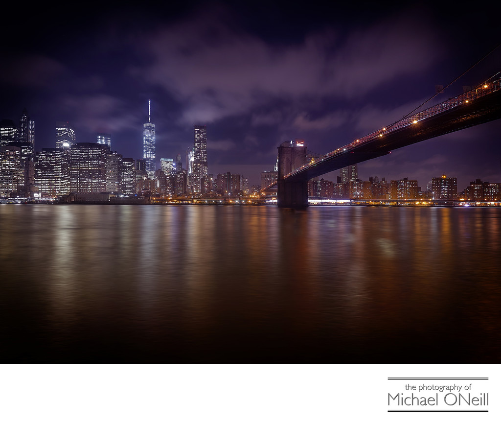 Collectible Fine Art Photography NYC Skyline Brooklyn Bridge